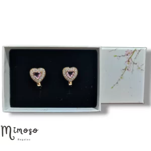 Aretes corazón